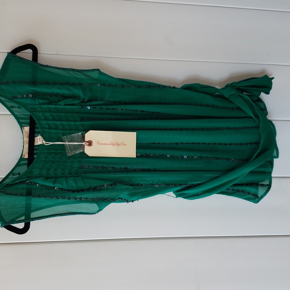BEAUTIFUL GREEN BLOUSE MADE IN INDIA